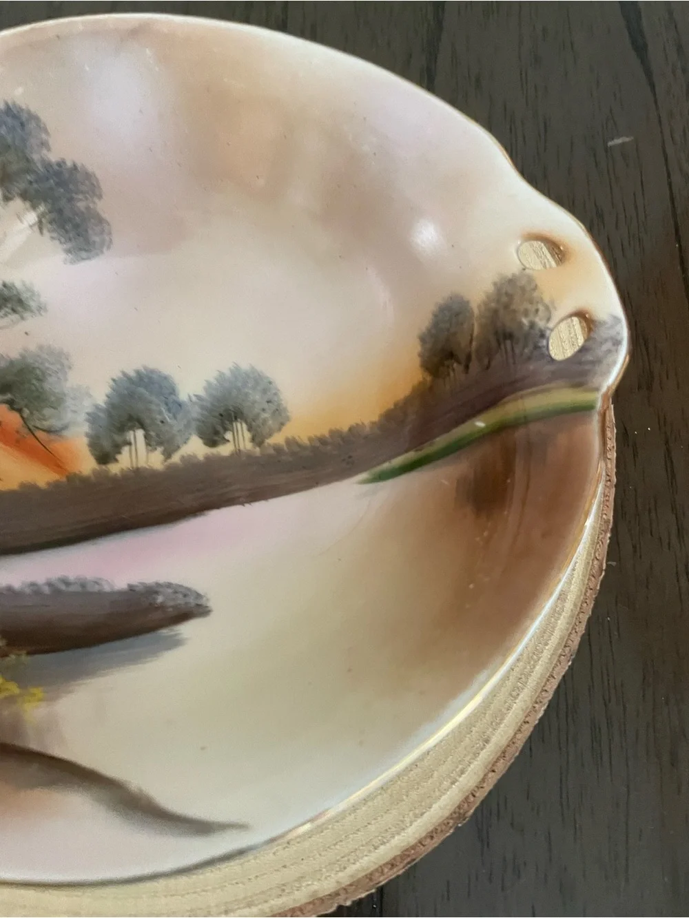 Noritake vintage hand